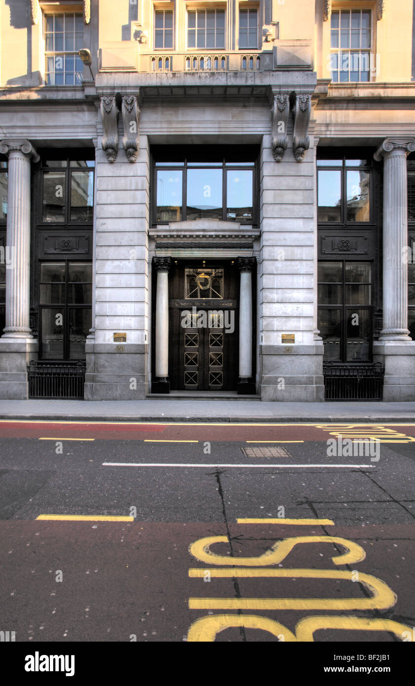 London Metal Exchange LME Stock Photo - Alamy
