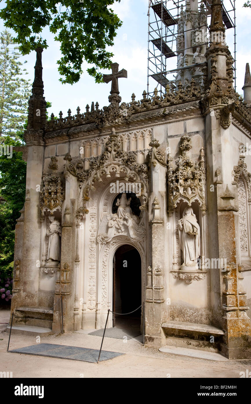 Portugal, Sintra, Regaleira Palace Stock Photo