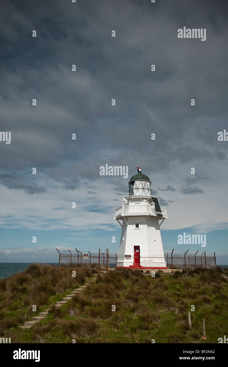 Waipapa Point Light House, New Zealand Stock Photo Alamy