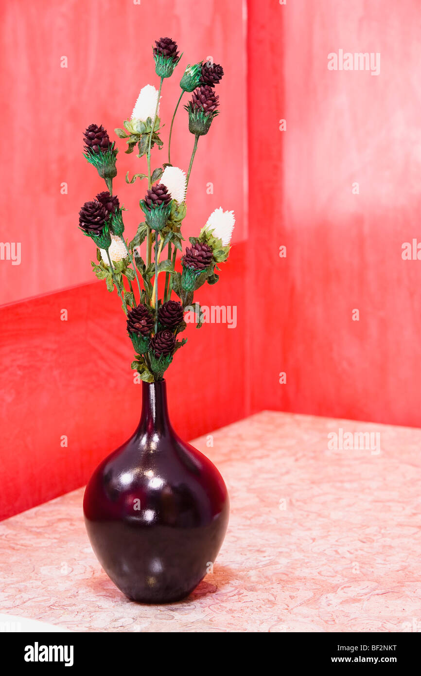 Vase in the bathroom Stock Photo Alamy