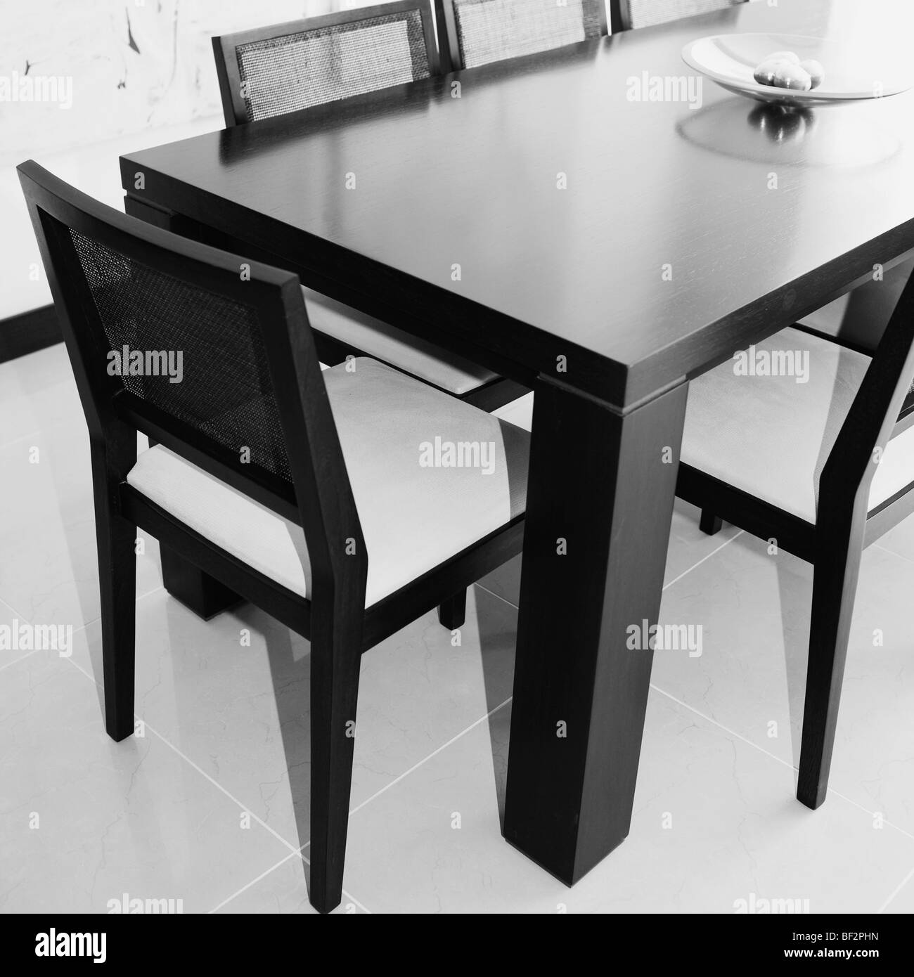 Showpiece on a dining table Stock Photo Alamy