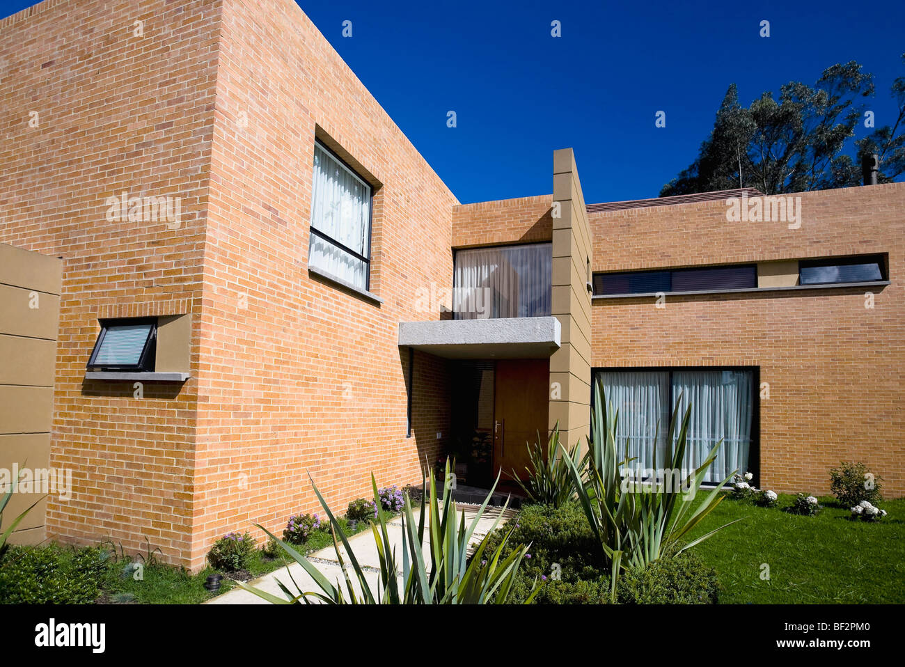 Facade of a house Stock Photo - Alamy