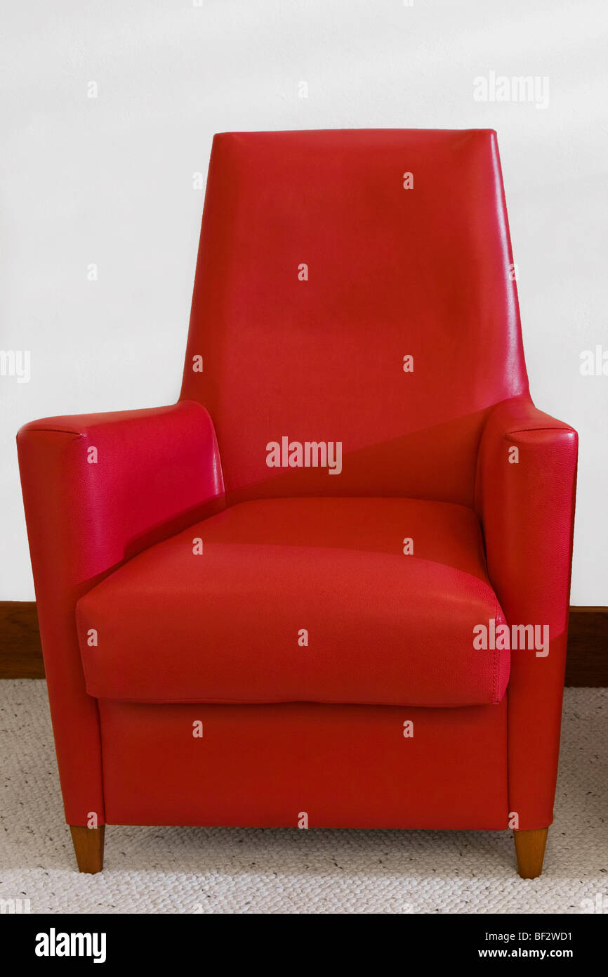 Armchair in a living room Stock Photo - Alamy