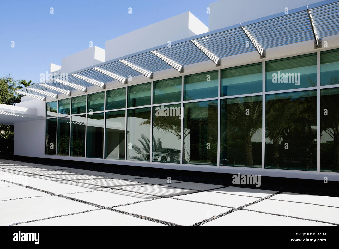 Facade of a house Stock Photo - Alamy