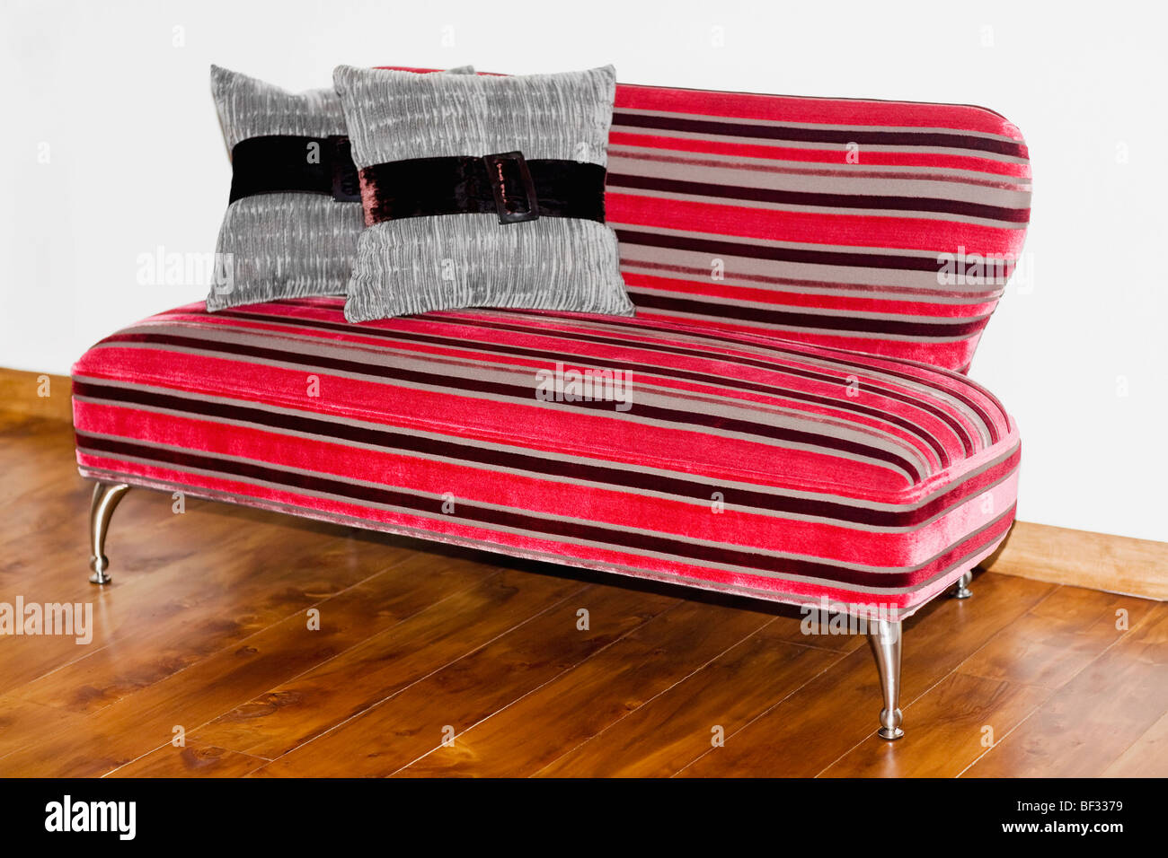 Couch in a living room Stock Photo - Alamy