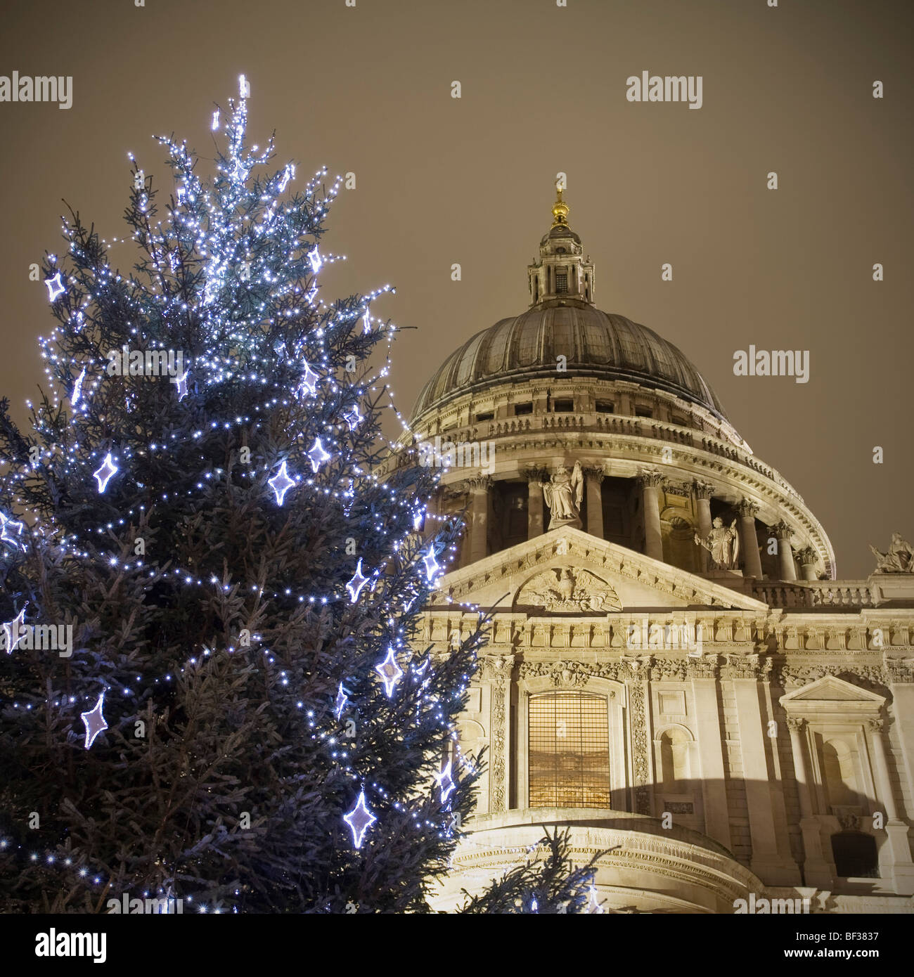 St Pauls Cathedral Christmas High Resolution Stock Photography and