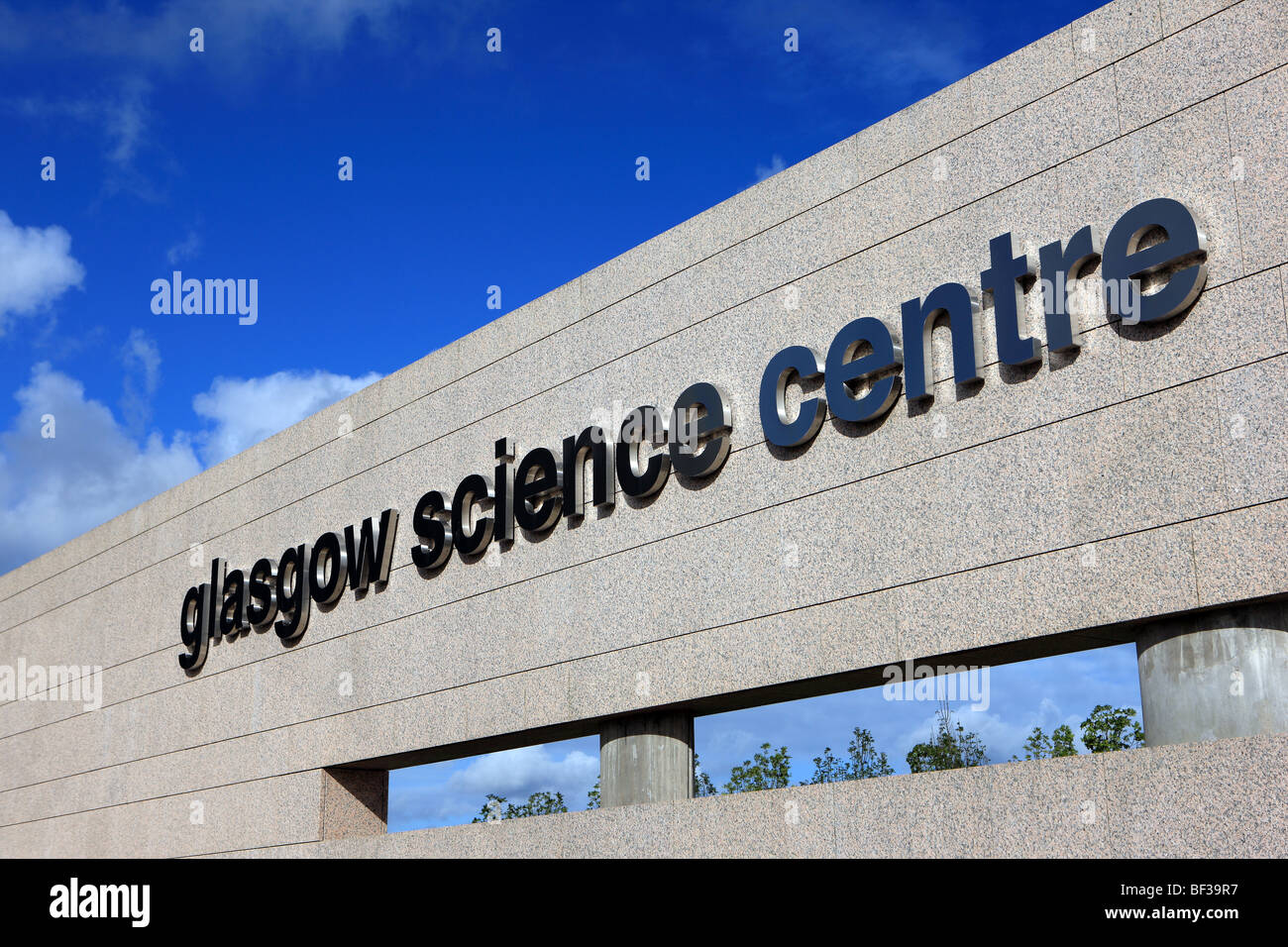 Glasgow Science Centre Stock Photo
