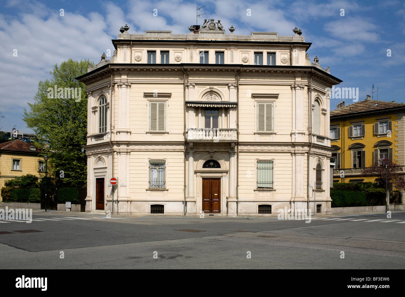 House Crocetta neighbourhood Turin Italy Stock Photo