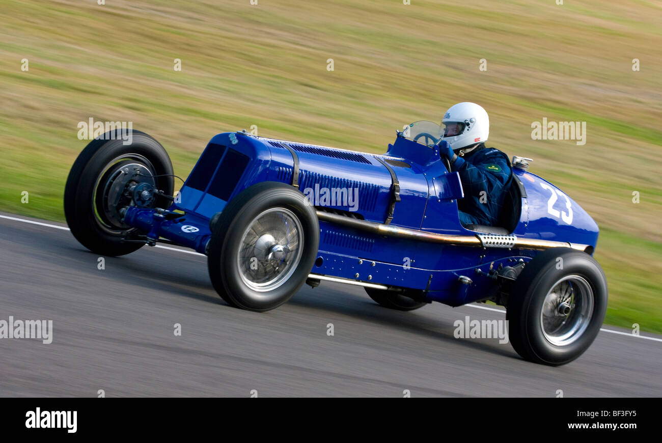 Era R12c 1938 ERA C-type R12C with driver Terry Crabb during the Goodwood Trophy ...