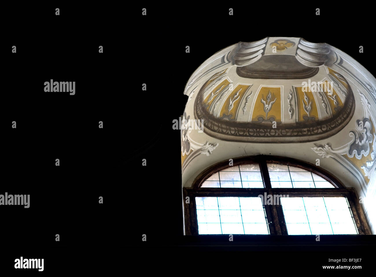 Window Santa Maria Maddalena Church Alba Langhe Italy Stock Photo - Alamy