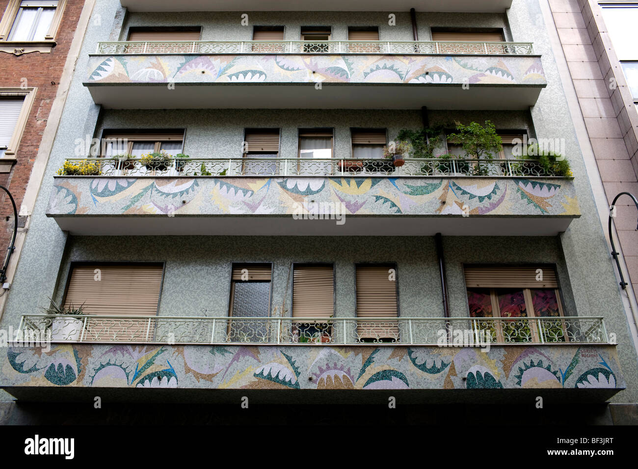 Apartments Turin Italy Stock Photo Alamy
