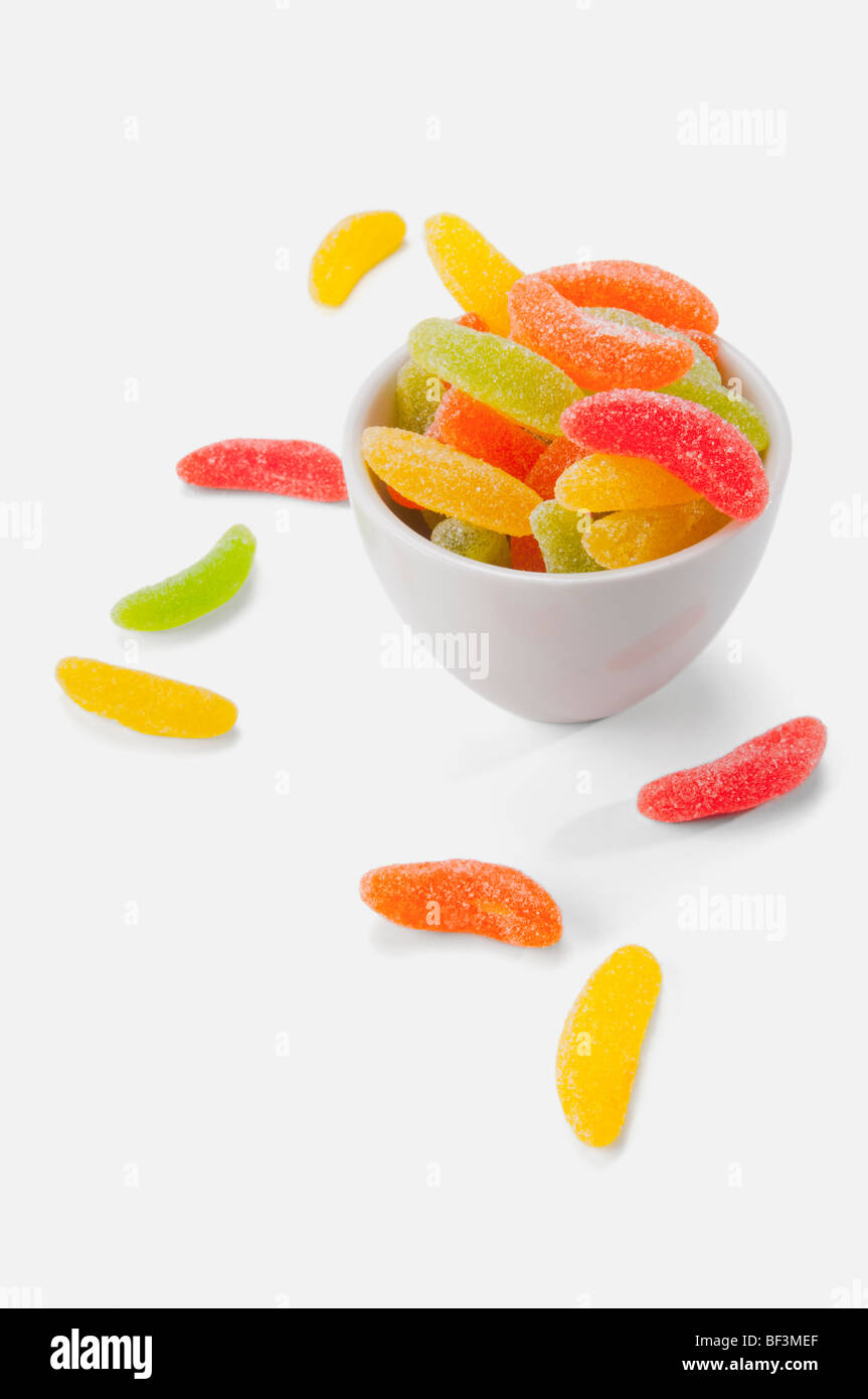 Multi colored jelly candies hi-res stock photography and images - Alamy
