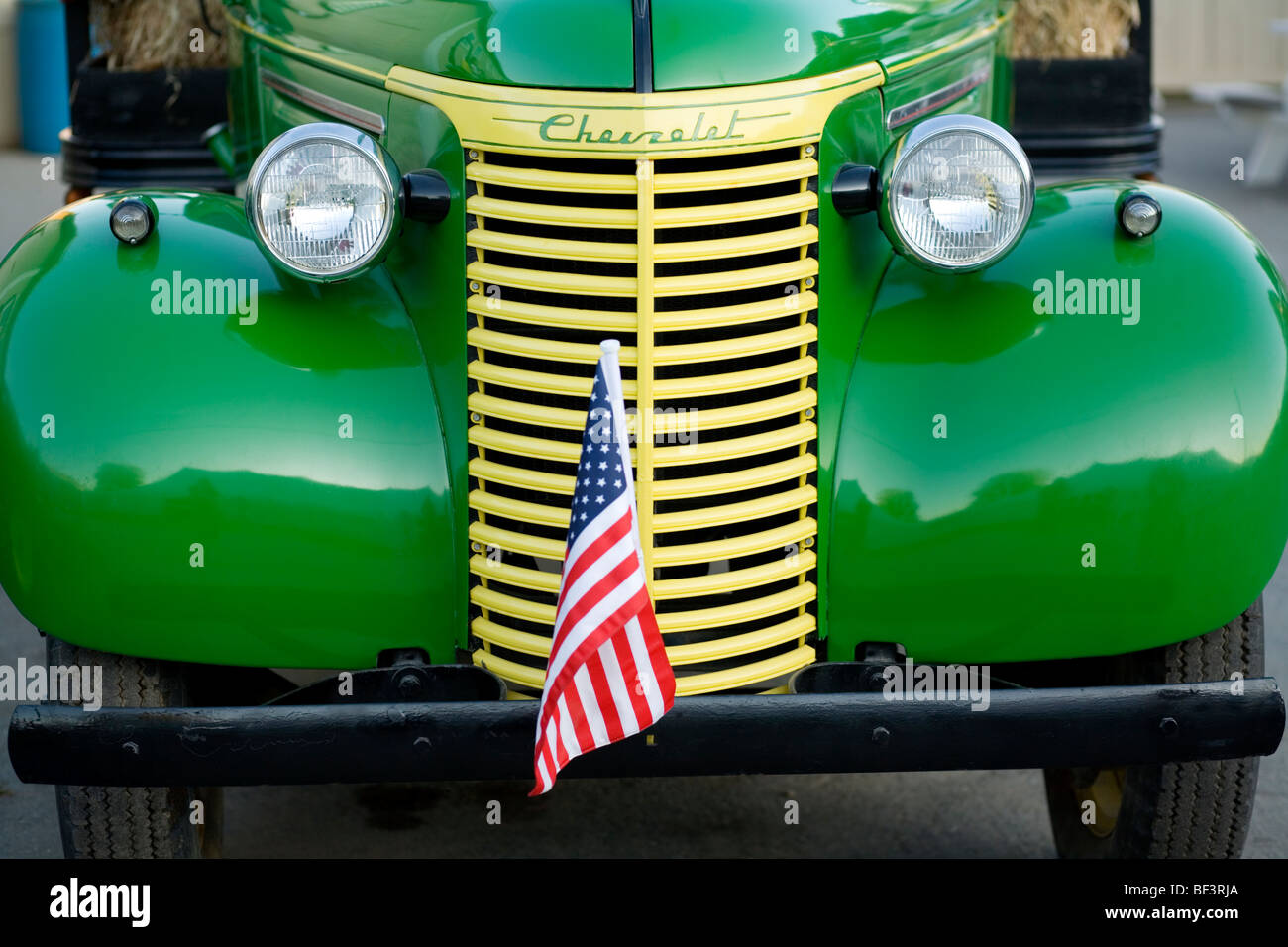 Old Chevrolet truck 'Champlain Valley Fair' in 'Essex Junction', VT Stock Photo