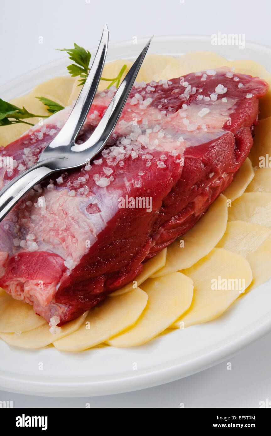 Steak and potatoes hi-res stock photography and images - Alamy