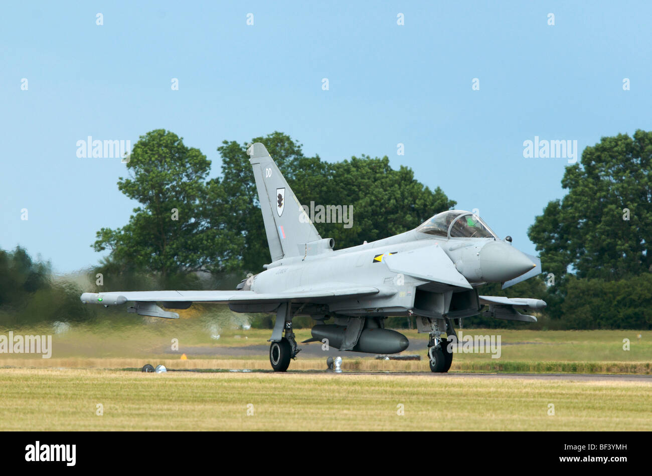 Eurofighter typhoon Waddington Airshow Stock Photo