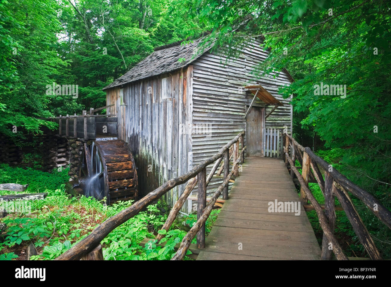 The John P Cable Grist Mills Stock Photo
