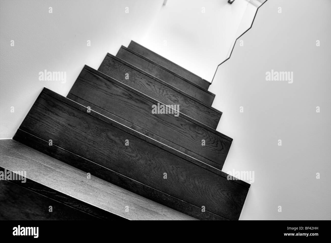 Modern staircase Black and White Stock Photos & Images - Alamy