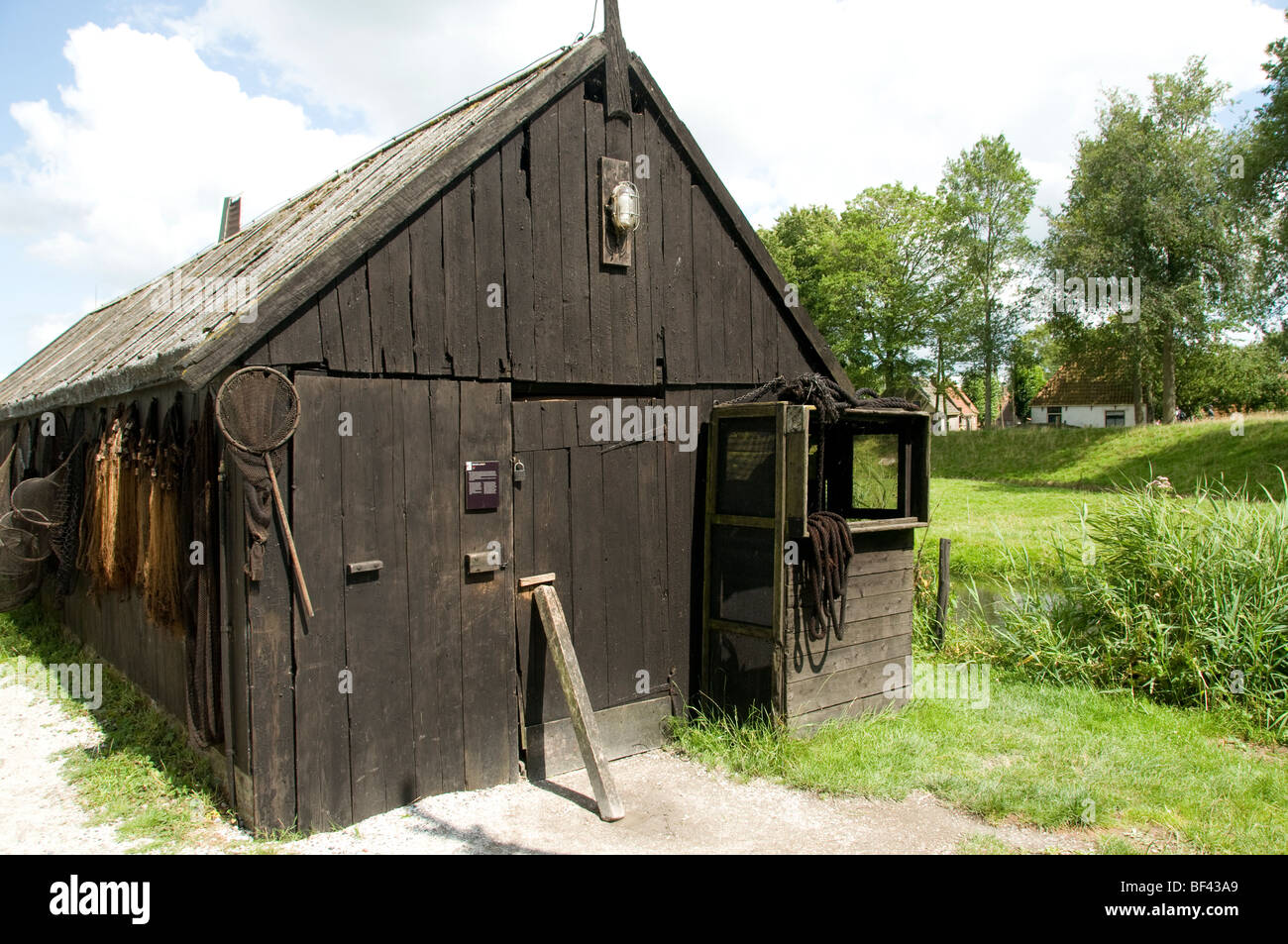 Smoking fish eel herring Zuiderzee Museum, Enkhuizen, Dutch museum