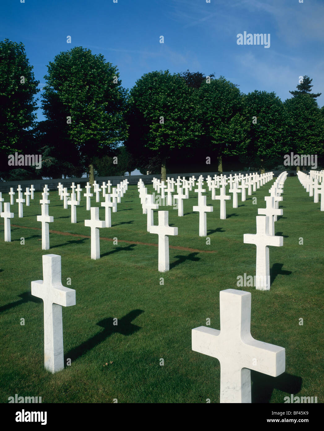 American War Cemetery Bony Aisne France Stock Photo