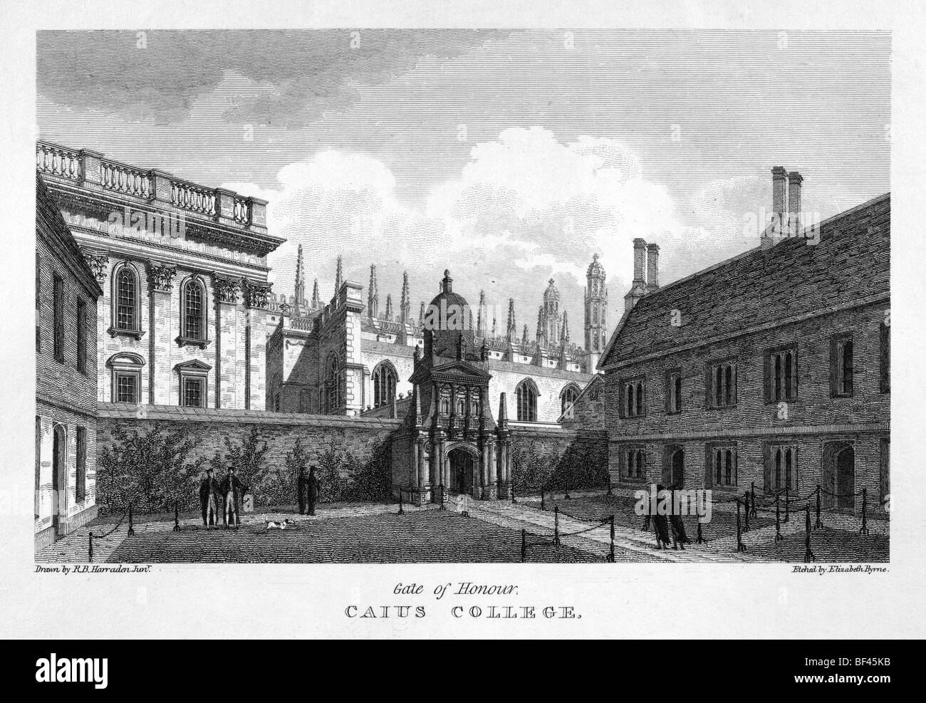 Gonville and Caius College, Cambridge Stock Photo Alamy