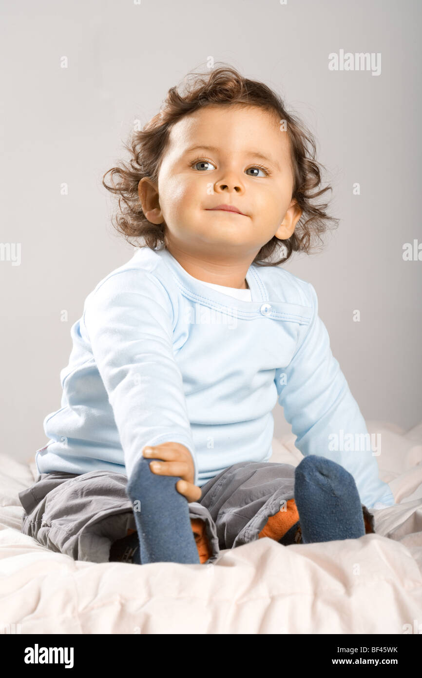 18 month old Toddler Stock Photo - Alamy