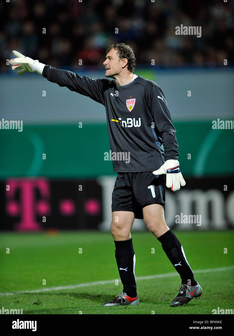 Goalkeeper Jens Lehmann, VfB Stuttgart Stock Photo ...