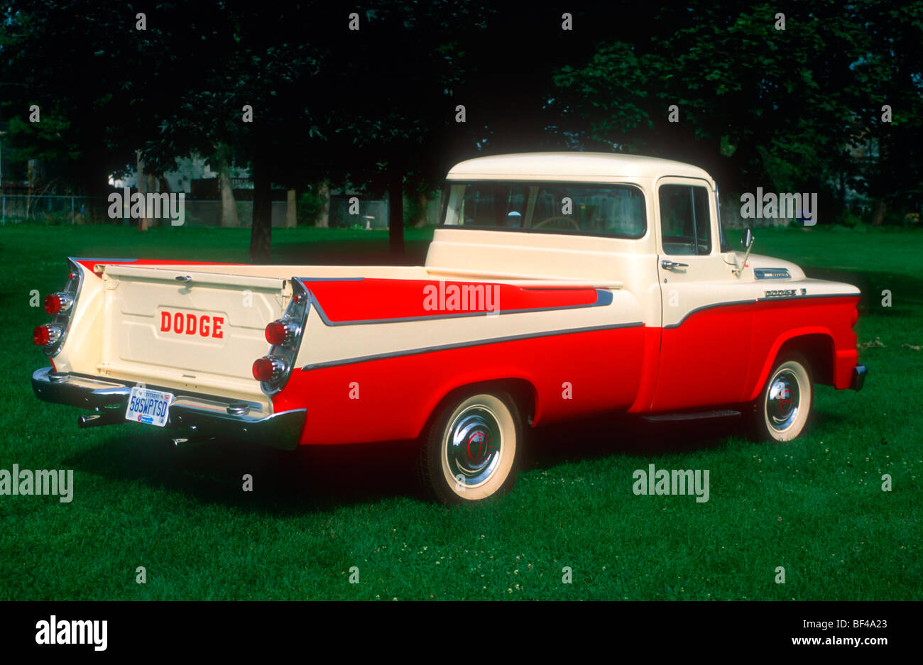 1958 Dodge Sweptside Pickup Stock Photo