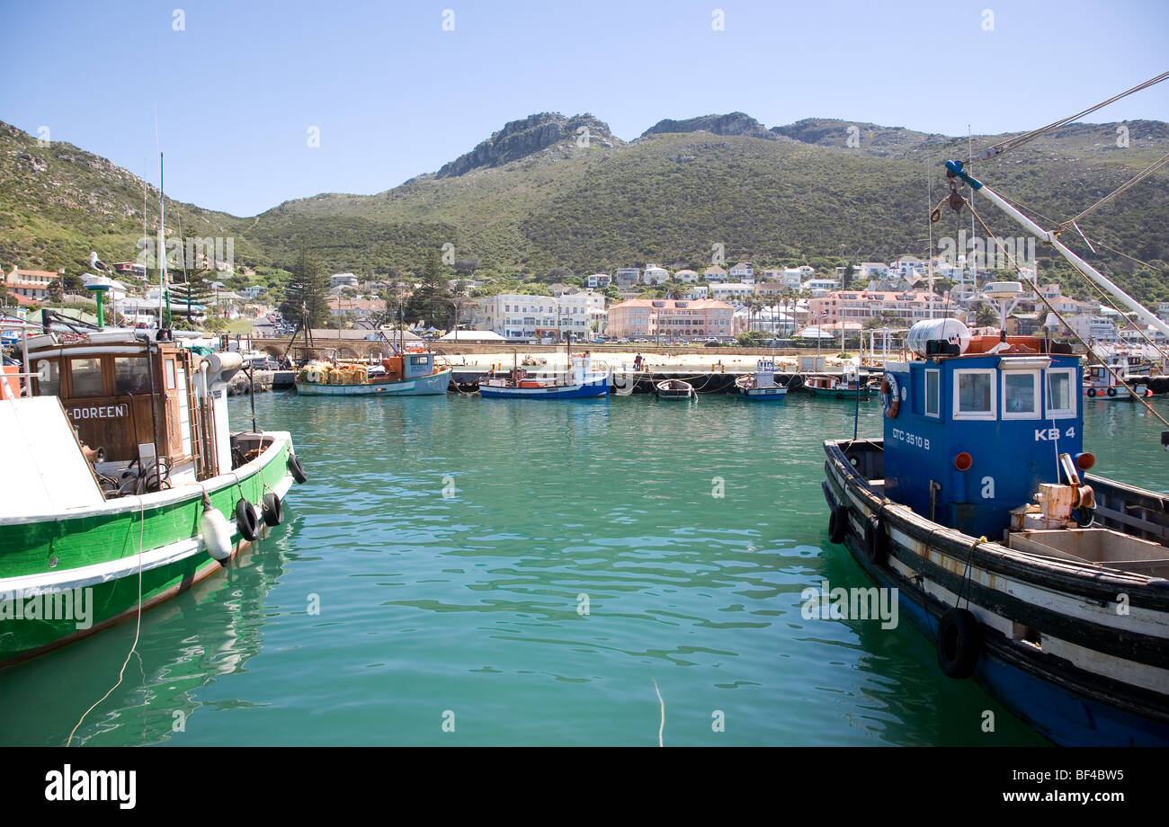Kalk Bay Harbour - Cape Town Stock Photo
