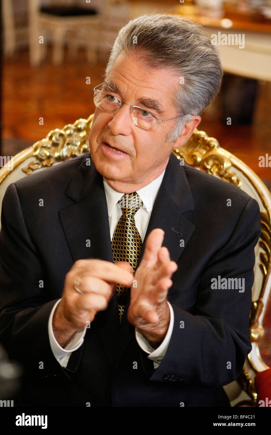 Dr. Heinz Fischer, Federal President of the Republic of Austria Stock Photo  - Alamy
