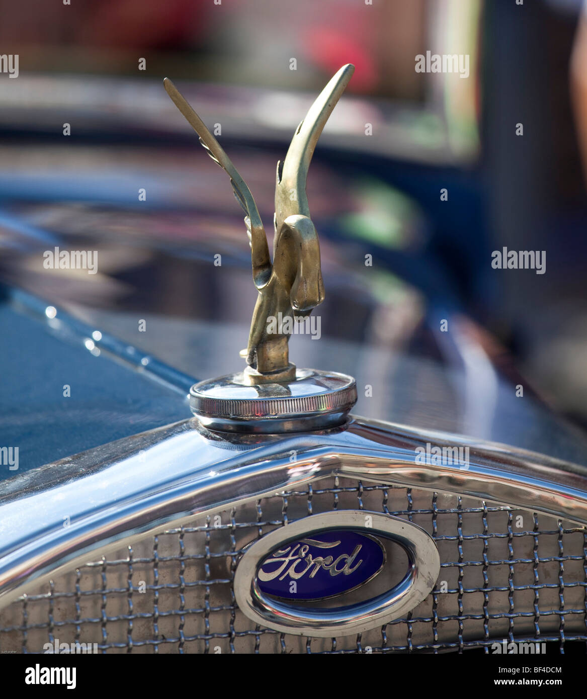 Vintage car, detail Stock Photo Alamy