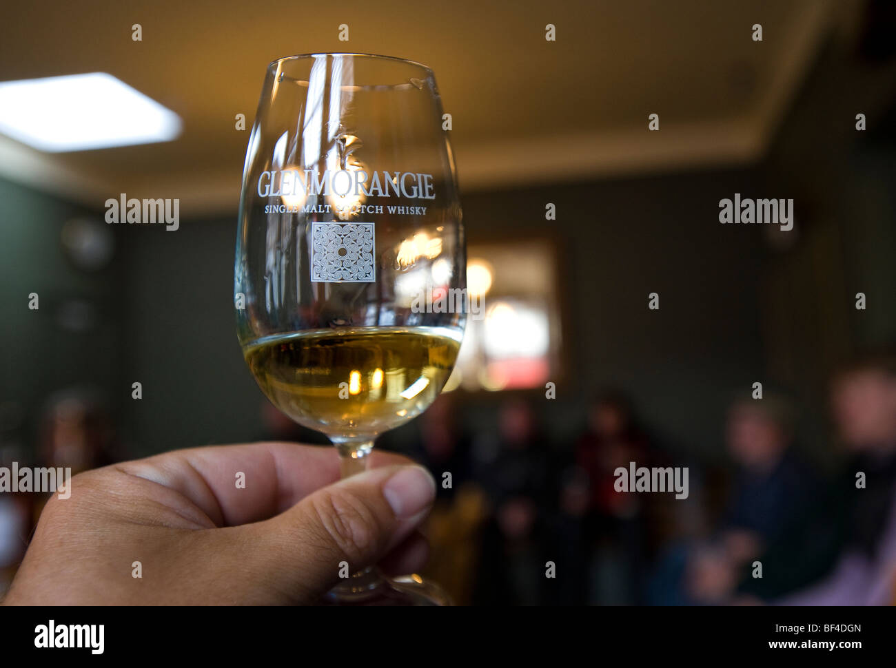 Glenmorangie, 1 Drum, Whiskey Distillery, Tain, Scotland, United Kingdom, Europe Stock Photo