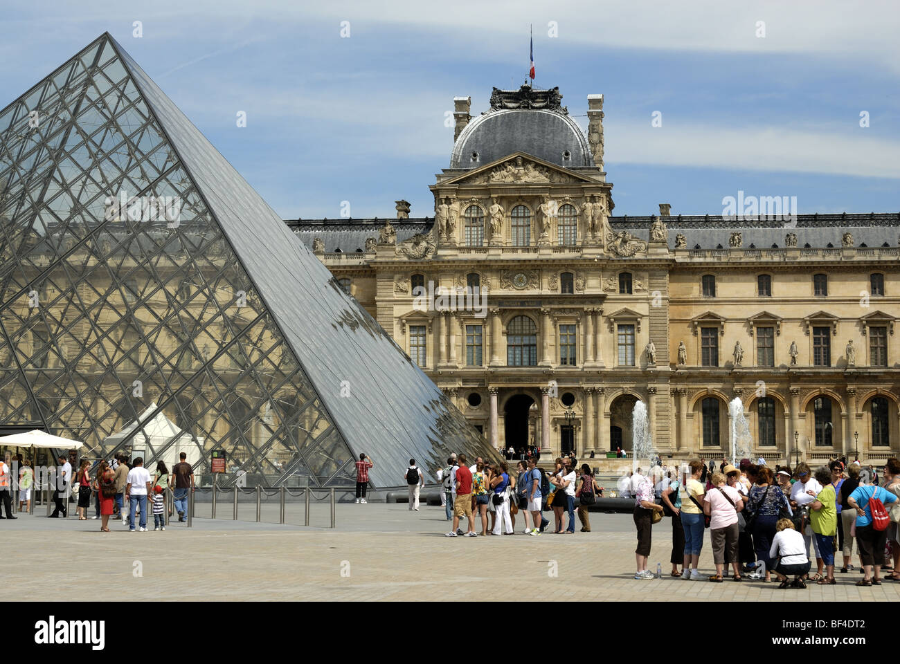 The Louvre Museum, Paris, France Stock Photo