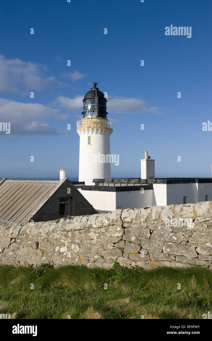 Lighthouse, Dunnet Head, Scotland, United Kingdom, Europe Stock Photo