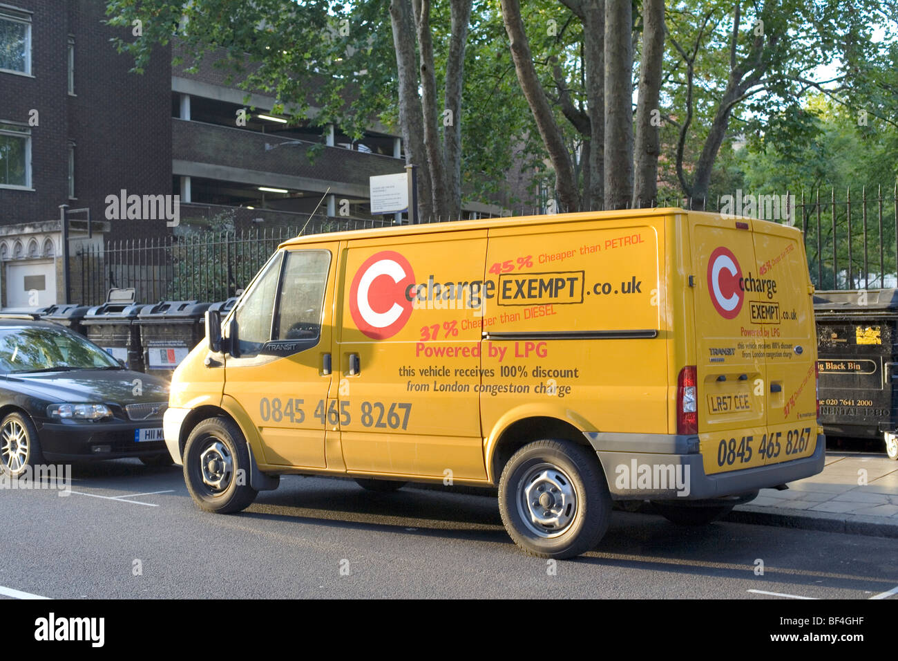 Congestion charge Exempt LPG van, Central London, England, UK, Europe Stock  Photo - Alamy