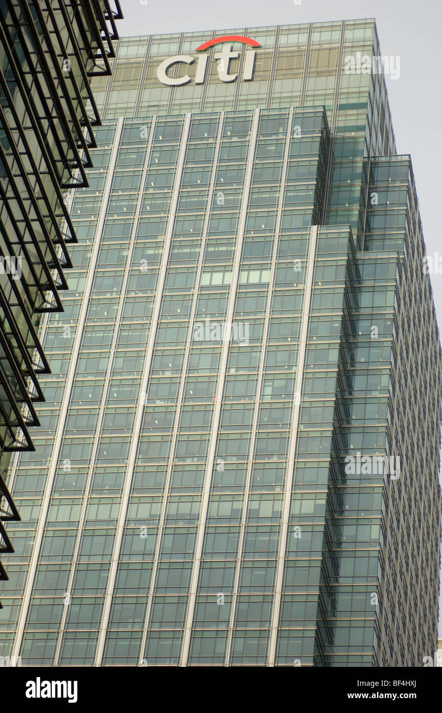 Citi building canary wharf london hi-res stock photography and images ...