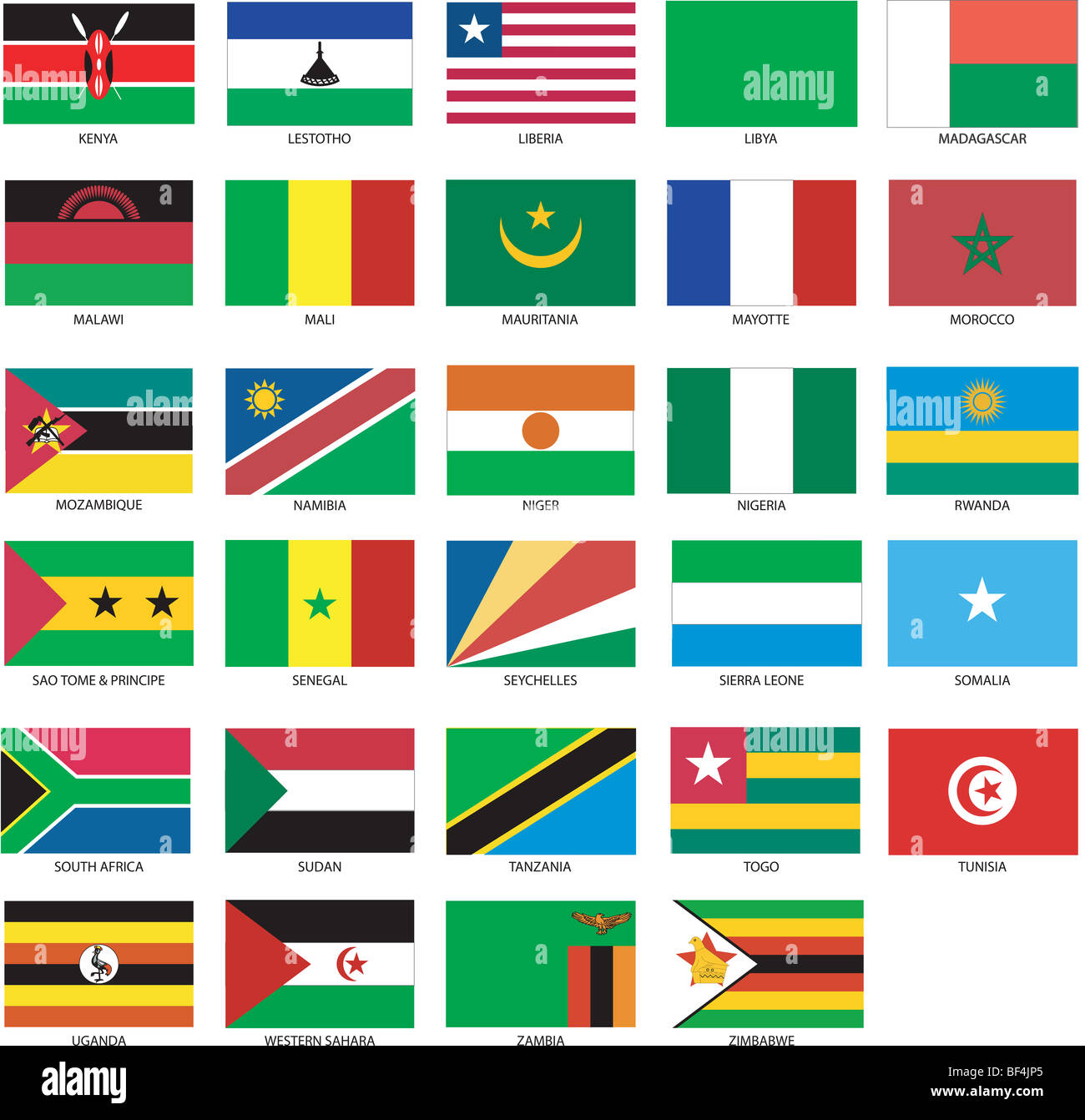 Flags Of The World Flags Of The World World Flags Printable African ...