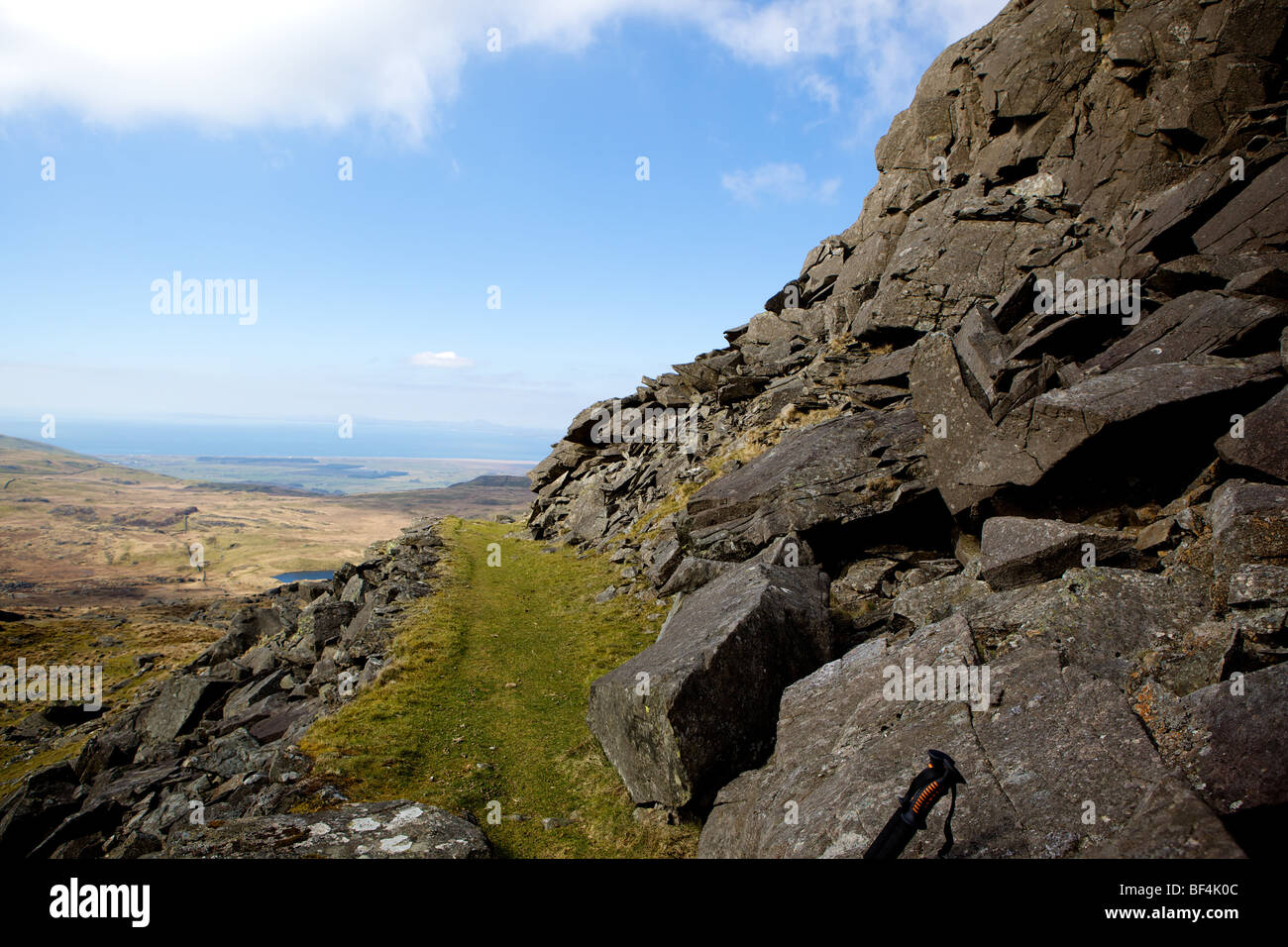 Rhinog Mountains in North Wales Stock Photo