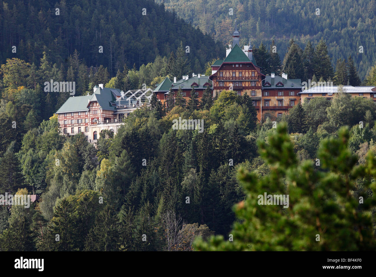 Suedbahnhotel In Semmering Lower Austria Austria Europe Stock Photo Alamy