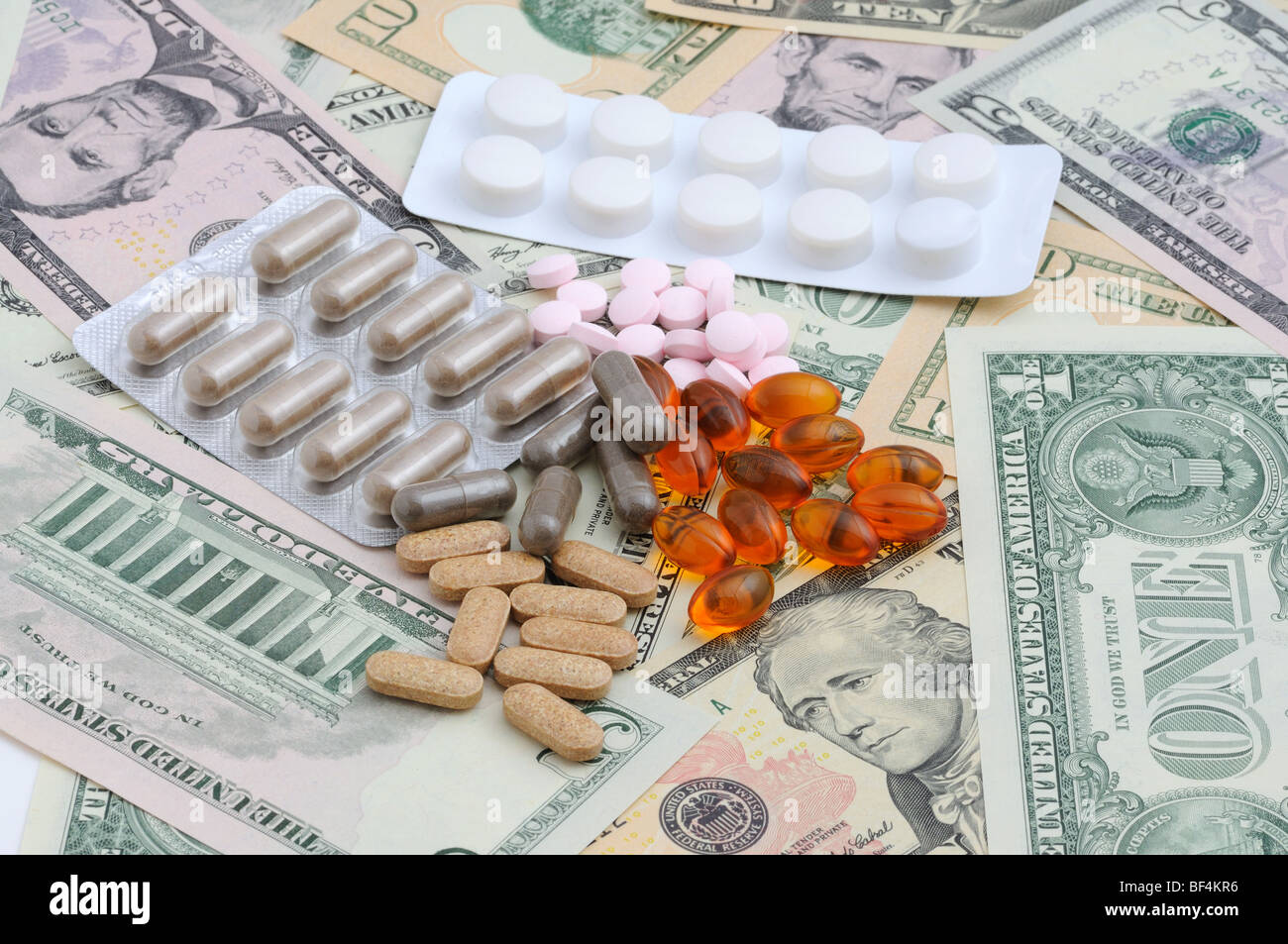 High costs of healthcare. Concept shot Stock Photo Alamy