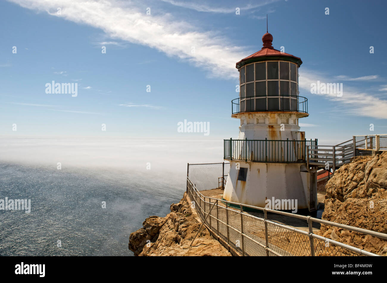Point Reyes Lighthouse at Point Reyes National Seashore north of San