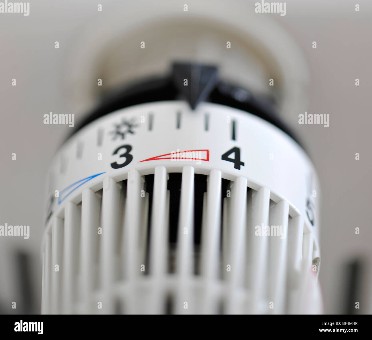 Thermostat, symbolic image for heating or energy costs Stock Photo