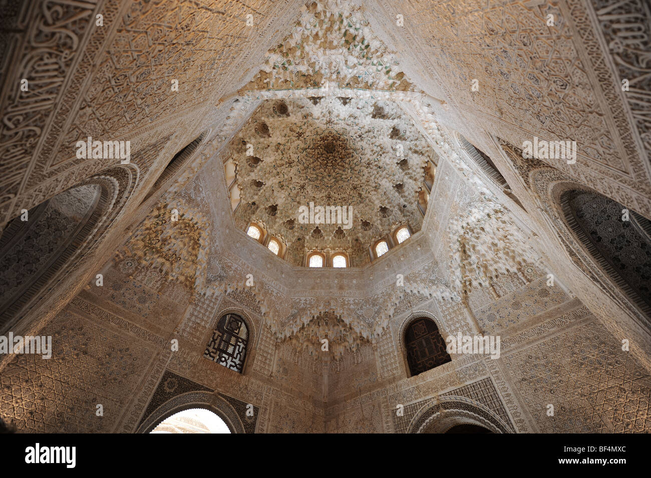 Cupola of Mocarabes, Hall of The Two Sisters, Courtyard of The Lions