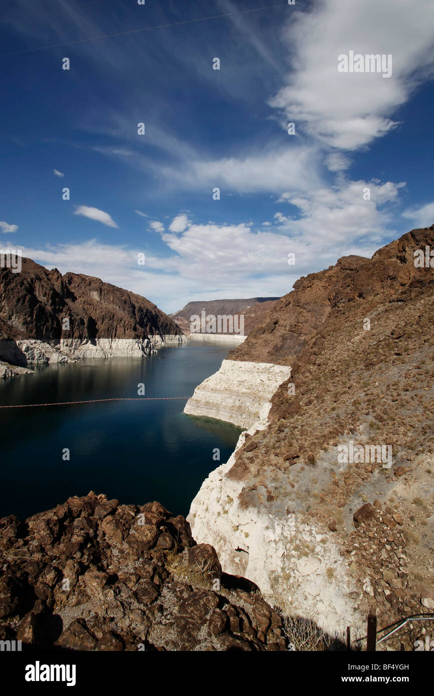 Lake Mead reservoir, Hoover Dam, Nevada, Arizona, USA Stock Photo Alamy