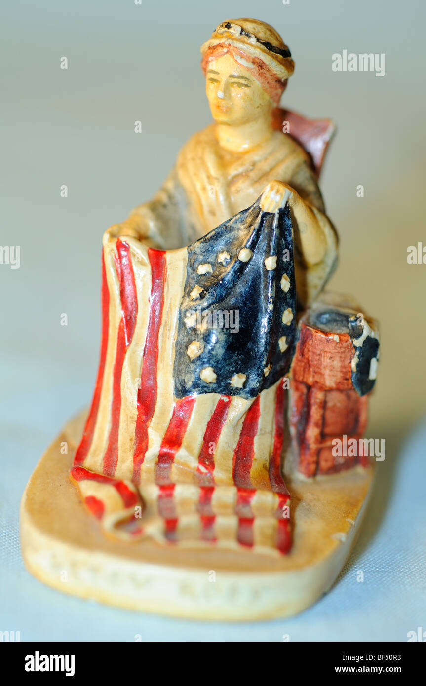Collectible vintage figurine (USA) Stock Photo