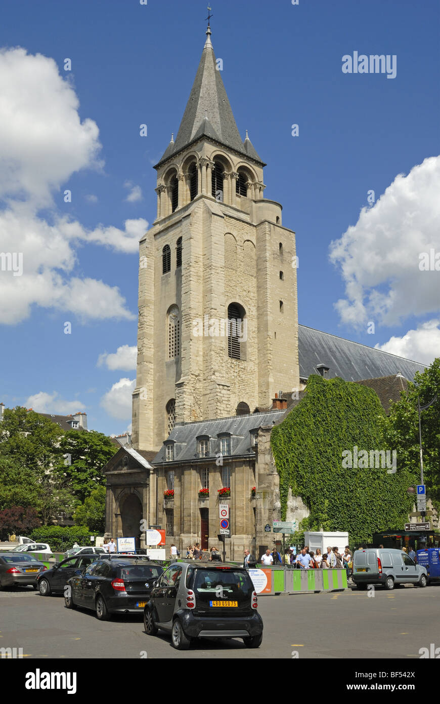 Church of StGermaindesPres, Paris, France Stock Photo Alamy