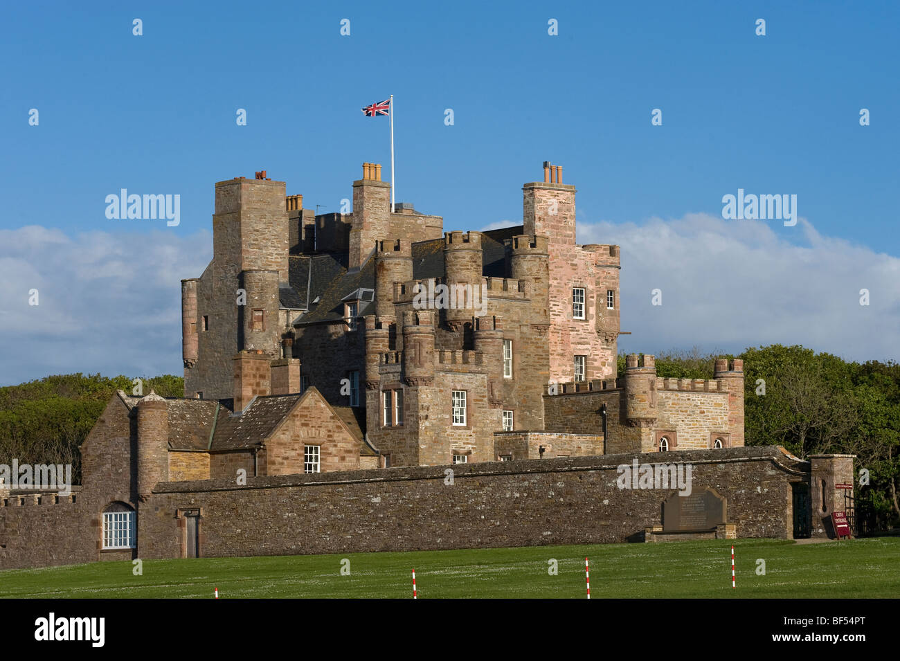 Castle of Mey, Caithness County, Scotland, United Kingdom, Europe Stock Photo