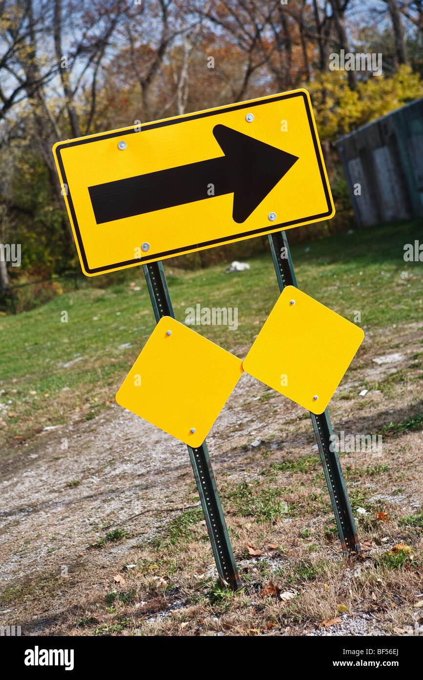 A street sign arrow Stock Photo Alamy