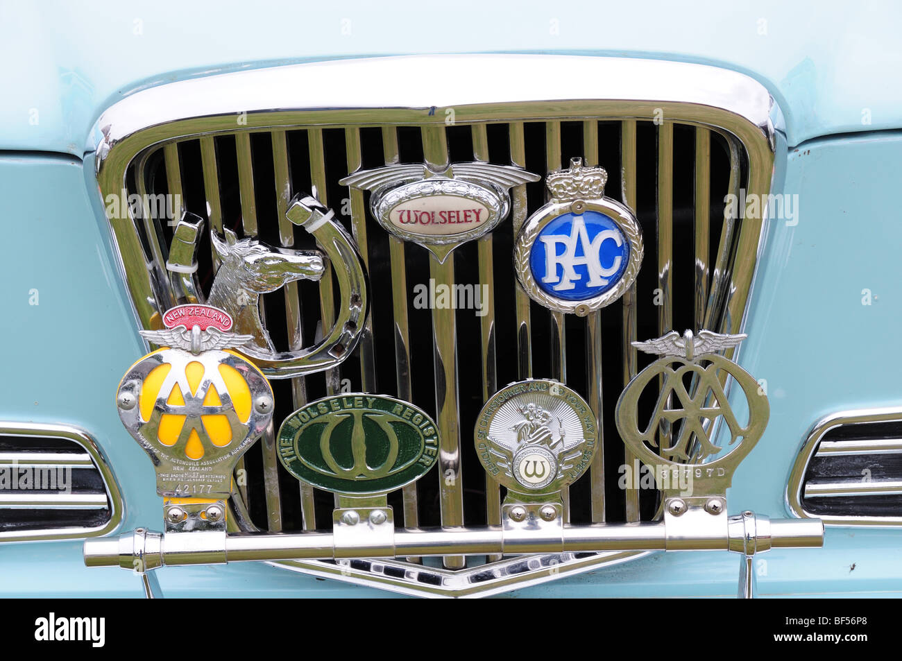Wolseley owners club grille badge 