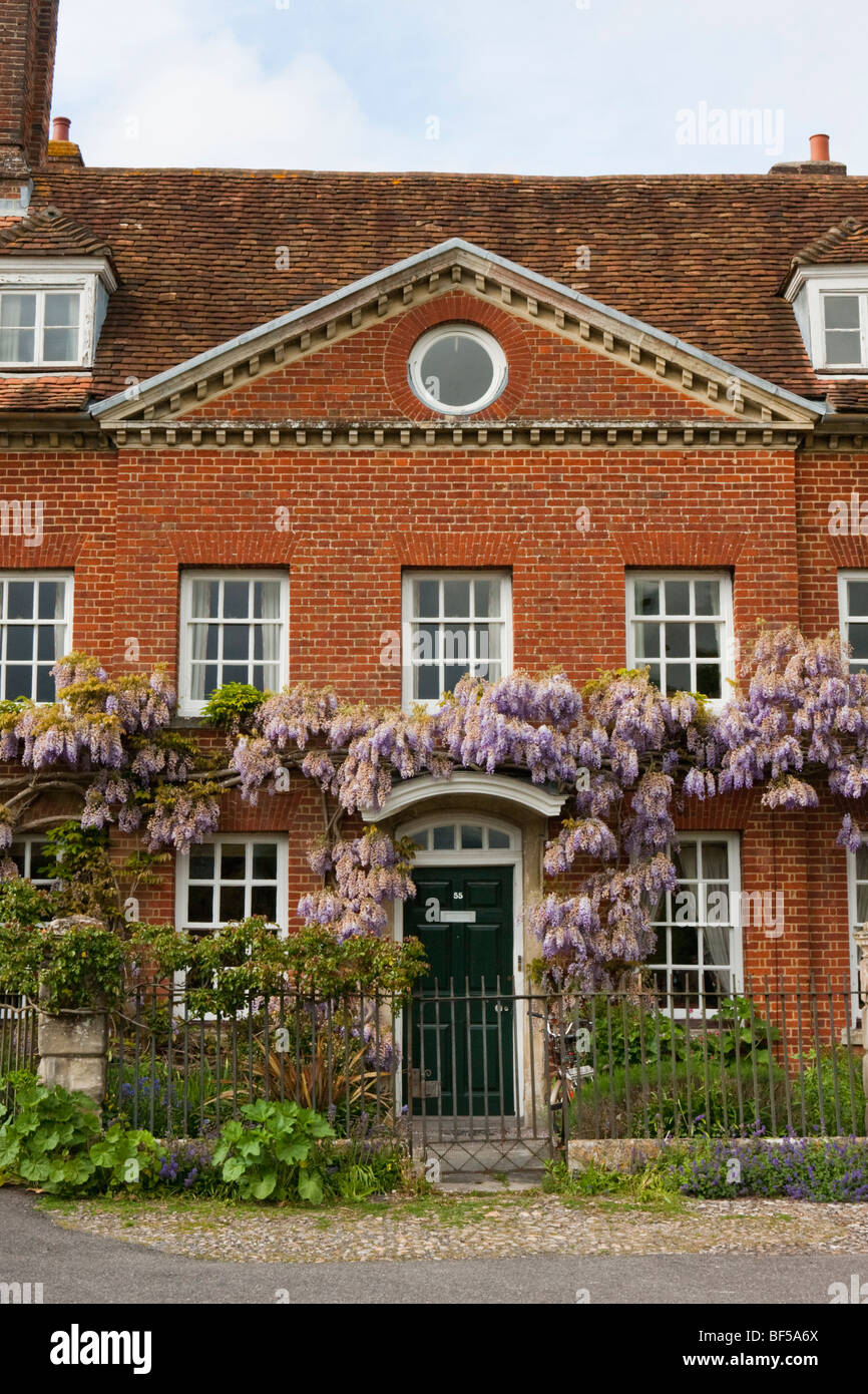 Salisbury houses in Wiltshire, England, UK Stock Photo Alamy