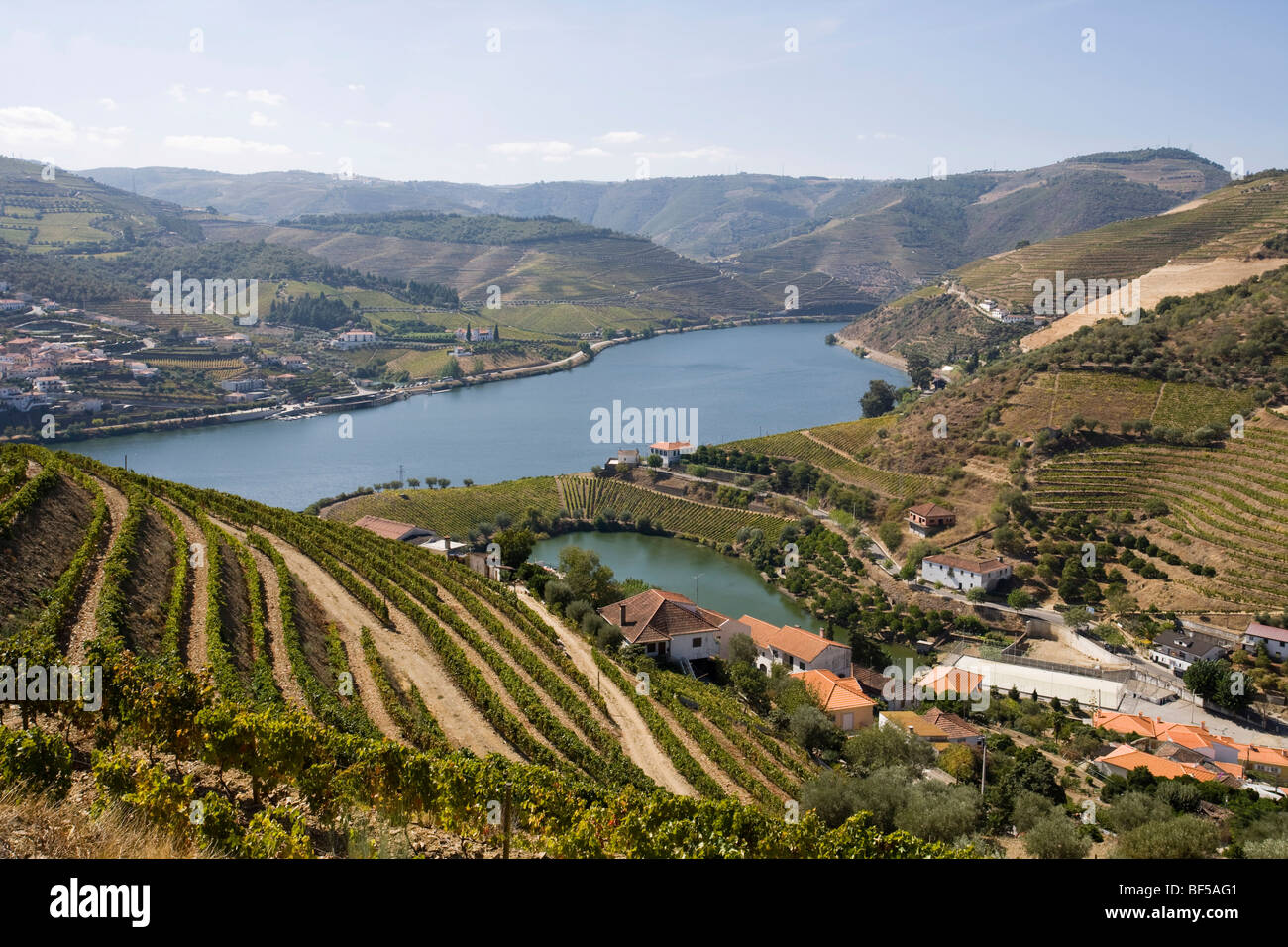 Covelinhas village, Peso da Regua, Douro, Portugal, Europe Stock Photo